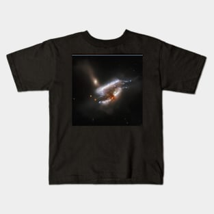 IC 2431 Three Galaxies Colliding - Hubble Space Telescope Captures Cancer Constellation Ruckus Kids T-Shirt